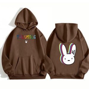 Bad Bunny Brown Hoodie