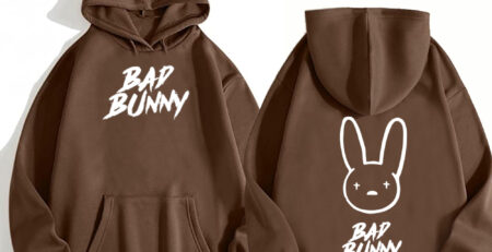 Bad Bunny Brown Hoodie
