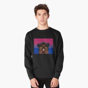 Bad Bunny Transgender Pride Flag Pullover Sweatshirt