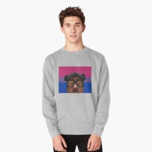 Bad Bunny Bisexual Pride Flag Pullover Sweatshirt