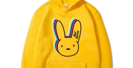 bad bunny logo hoodie